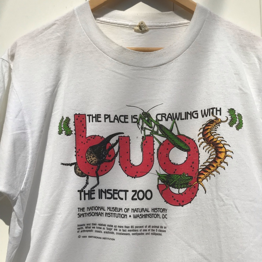 80s vintage “The Insect Zoo 1989” T-shirt